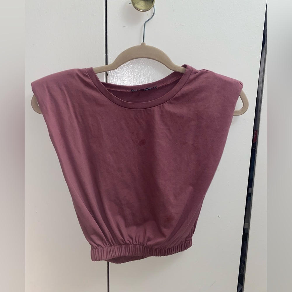 BURGUNDY ZARA TOP